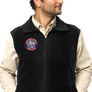 Vest, Columbia fleece vest